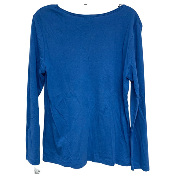 NWT New Holiday Lane Womens XXL Love & Light Hanukkah Long Sleeve Tee Shirt - Picture 3 of 5